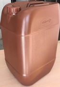 25 litre plastic container (square shape)